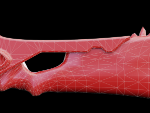 jawblade monter hunter Modelo 3D