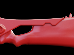 jawblade monter hunter Modelo 3D