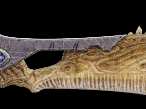jawblade monter hunter Modelo 3D