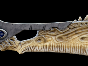 jawblade monter hunter Modelo 3D