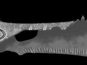 jawblade monter hunter 3D Model
