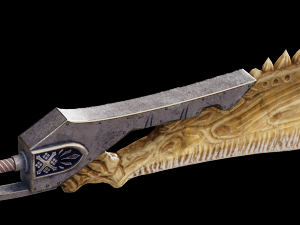 jawblade monter hunter Modelo 3D