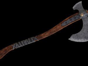 Kratos leviathan axe - god of war Modelo 3D