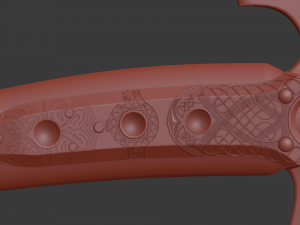 Kratos leviathan axe - god of war Modelo 3D