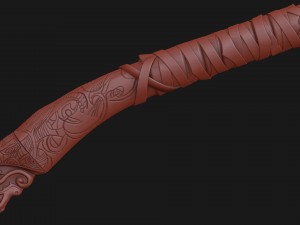 Kratos leviathan axe - god of war Modelo 3D