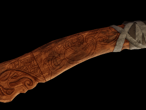 Kratos leviathan axe - god of war Modelo 3D