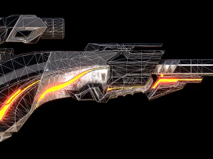 Sniper rifle concept 3D Model