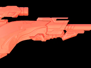 Sniper rifle concept 3D Model
