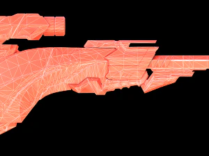 Sniper rifle concept 3D Model
