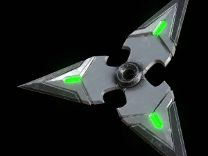 genji shuriken - overwatch 3D Model
