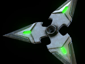 genji shuriken - overwatch 3D Model