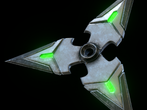 genji shuriken - overwatch 3D 모델
