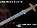 the atlantean sword of conan the barbarian 3D 모델