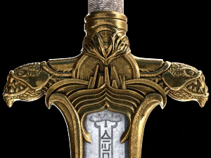 the atlantean sword of conan the barbarian 3D Model