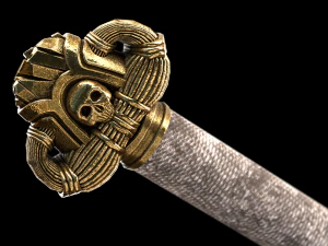 the atlantean sword of conan the barbarian 3D Model