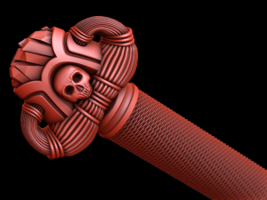 the atlantean sword of conan the barbarian 3D Model