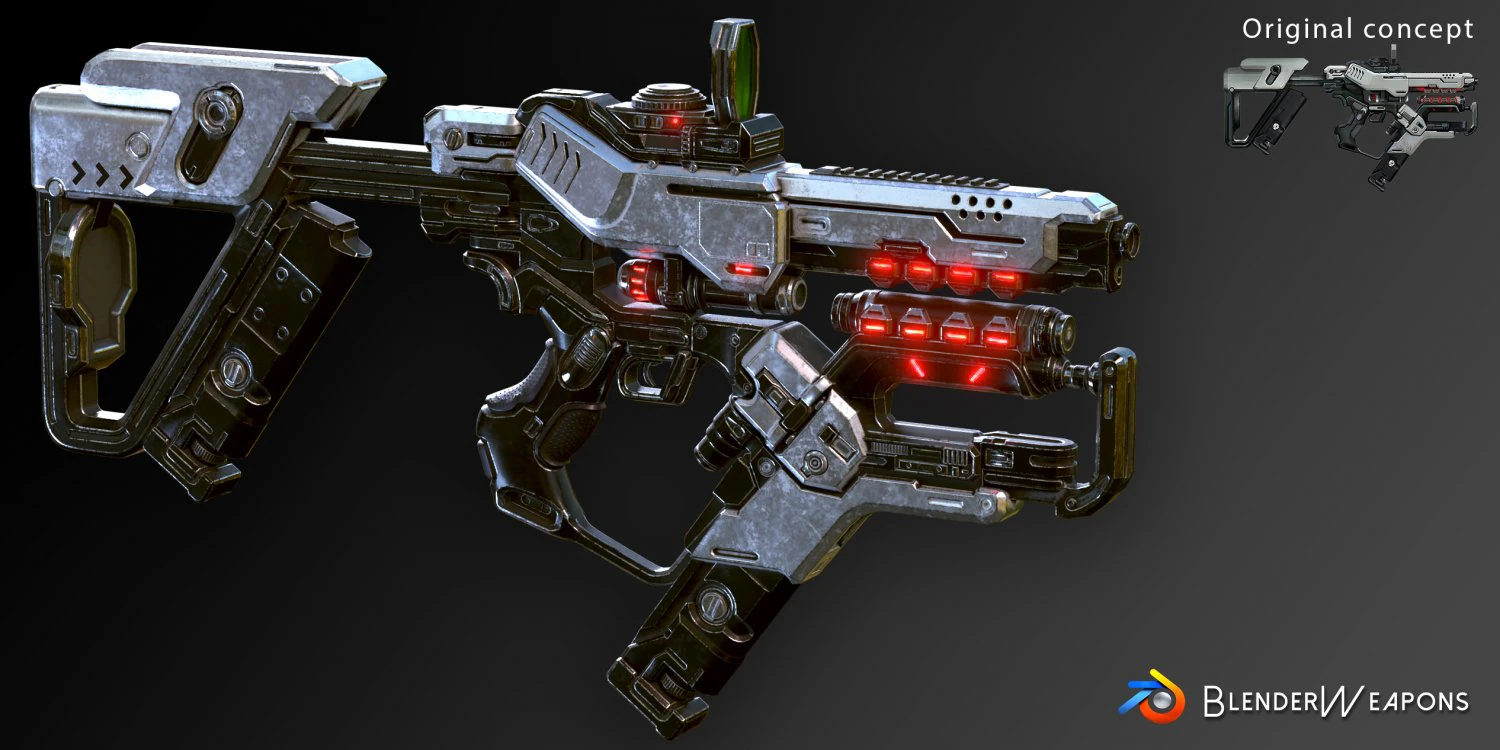 Futuristic concept high and low poly 3D Model .c4d .max .obj .3ds .fbx .stl .blend 