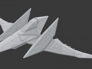star fox arwing Modelo 3D