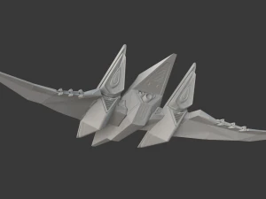 star fox arwing 3D Model