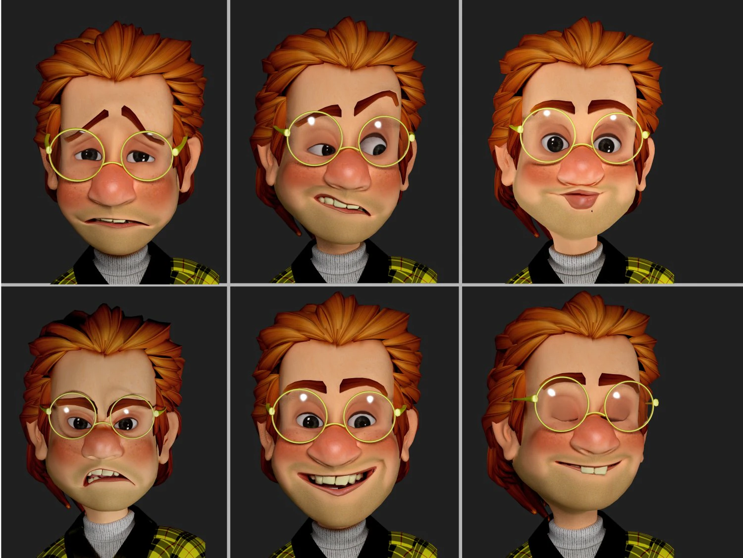 modern carpenter 3D Model .c4d .max .obj .3ds .fbx .stl .blend 