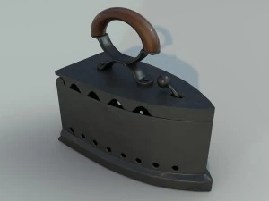 historical iron 3D Model