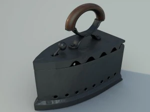 historical iron 3D Model