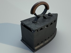 historical iron 3D-Modell
