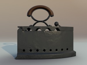 historical iron 3D-Modell