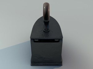 historical iron 3D-Modell