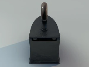 historical iron 3D Model