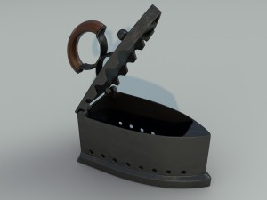 historical iron 3D-Modell