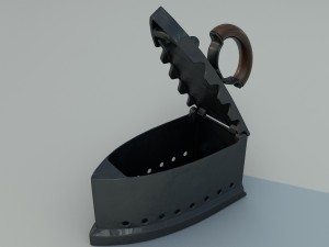 historical iron 3D-Modell