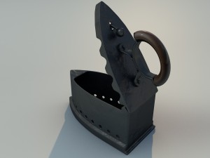 historical iron 3D-Modell