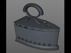 historical iron 3D-Modell