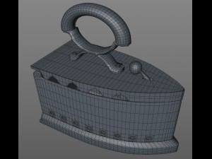 historical iron 3D-Modell
