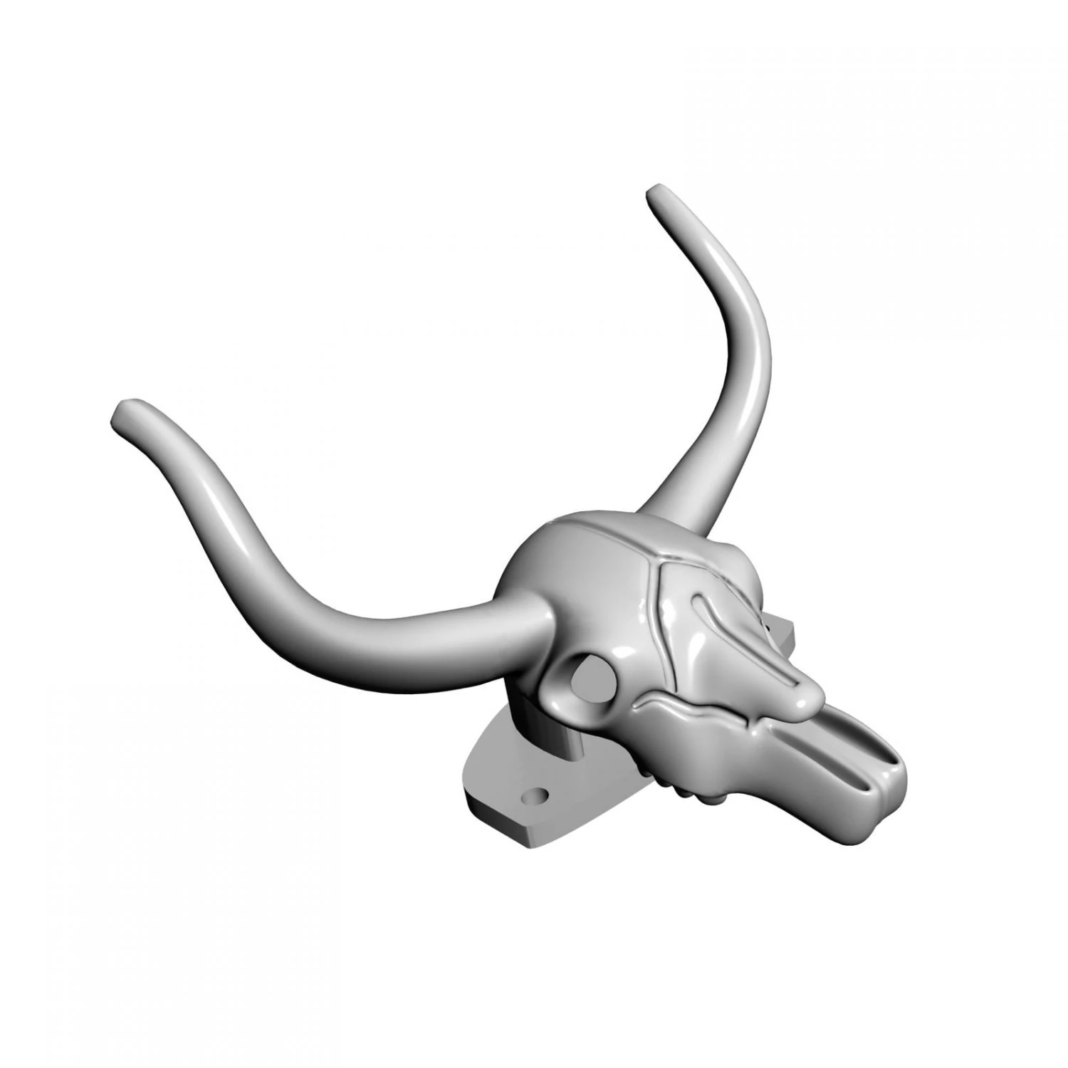 coat hook 3D Print Model .c4d .max .obj .3ds .fbx .stl .blend