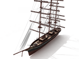 boat carolina 3D Model