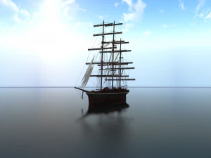 boat carolina 3D Model