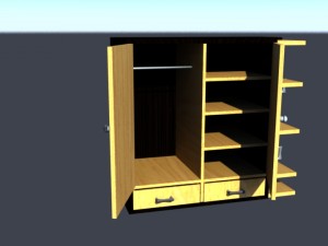 cupboard 3D Model