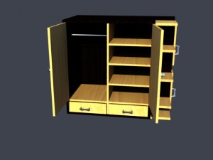 cupboard 3D Model