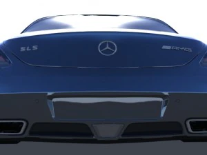 mercedes benz sls 3D Model
