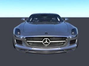 mercedes benz sls 3D Model