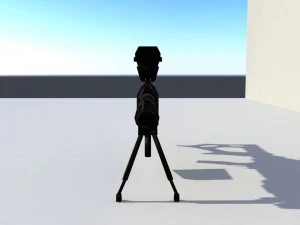 sniper rifle ksr-29 3D Model