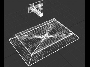 modern sink and mixer 3D 模型