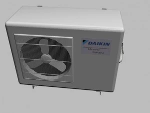 air conditioner fan 3D Model
