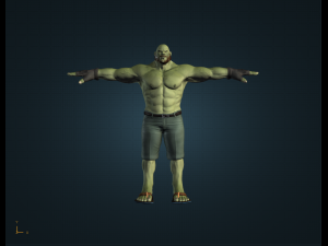 ork male Model 3D