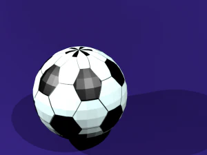 3d, サッカー 3Dモデル