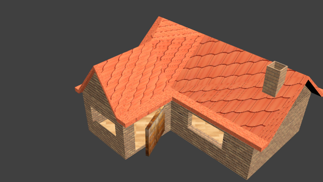 house 3D Model .c4d .max .obj .3ds .fbx .stl .blend 