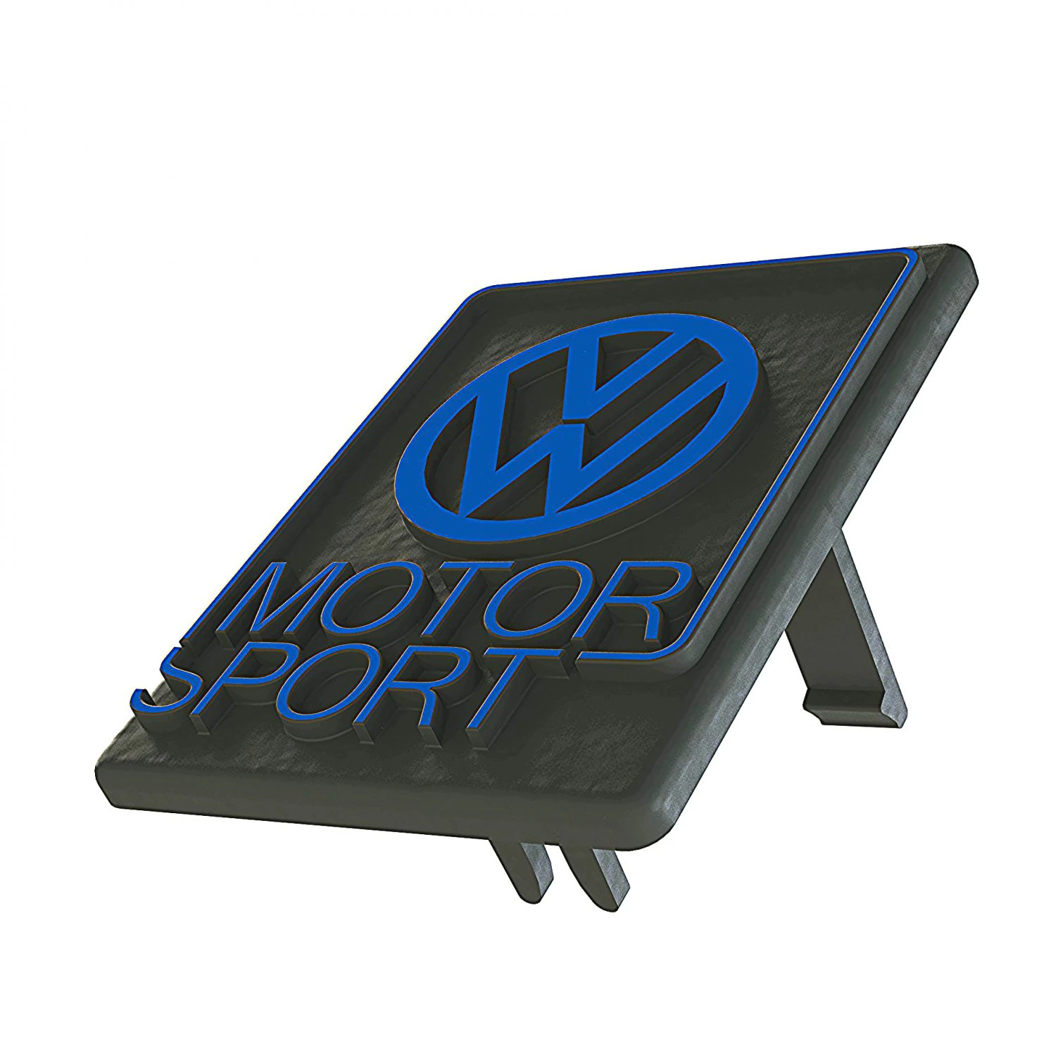 VW Motorsport Emblem Golf 2 Limited edition 16V G60 3D Model .c4d .max .obj .3ds .fbx .stl .blend 