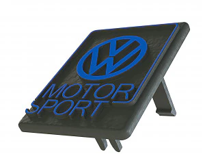 VW Motorsport Emblem Golf 2 Limited edition 16V G60 3D Model